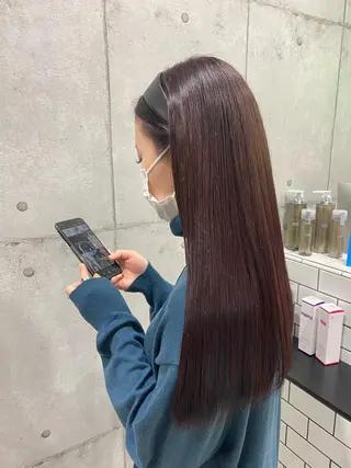 ロング カラー newi赤羽 HINATAのヘアスタイル