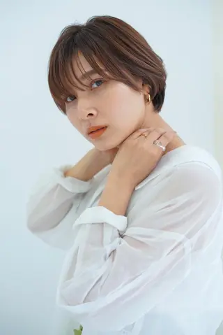 ショート カラー モリシュンスケ /レイヤー/髪質改善のヘアスタイル