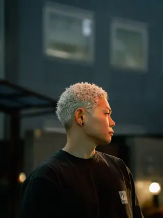 ショート カラー パーマ メンズ 🔗メンズサロン🔗 Kieのヘアスタイル