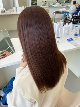 ロング 丸山 純奈のヘアスタイル