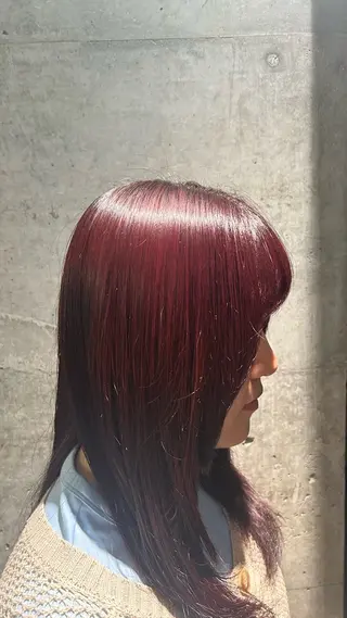 カラー canvas. Rioのヘアスタイル