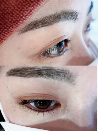 パーマ LEDマツエク•眉毛 まつげパーマのマツエク・マツパデザイン