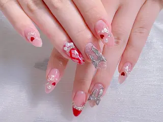 ネイル 🐳彩羽チップ 長さだし専門🐳のネイルデザイン