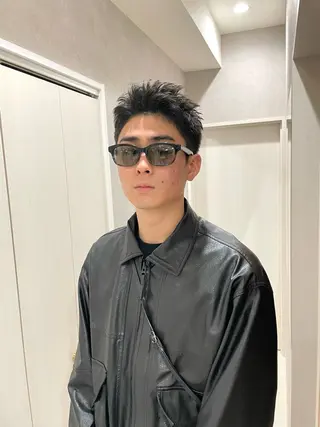 ショート カラー メンズ 【東北メンズヘア1 位受賞🥇】本間祐太のヘアスタイル