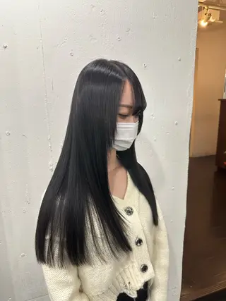 カラー 名駅/艶カラー/原田 永遠のヘアスタイル