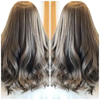 セミロング カラー 小山内 龍一郎 店長のヘアスタイル