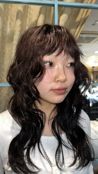 ミディアム MASA 心斎橋 美容室のヘアスタイル