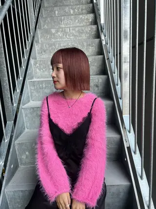 ミディアム カラー レイヤー/透明感 カラー🌿KANTAのヘアスタイル