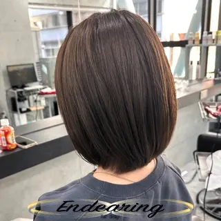 カラー Endearing 銀座/YOKOのヘアスタイル