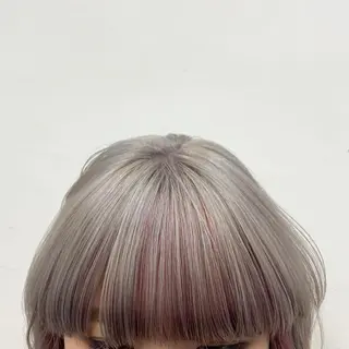 ミディアム カラー レイヤーカット/艶髪 ✨💭KIRARIのヘアスタイル