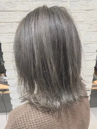 ミディアム カラー THINK SHOP KANTAのヘアスタイル