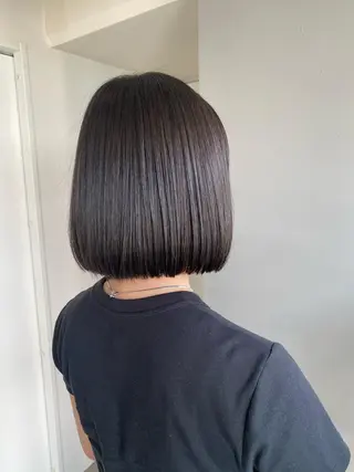 ミディアム カラー ヘアアレンジ ボブ /ニュアンス/ satomi🧸💖のヘアスタイル