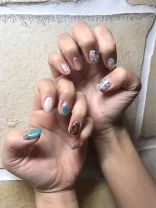 ネイル LEVIJU hair所属・韓国ヘア🕊村上 ののこ🕊のヘアスタイル