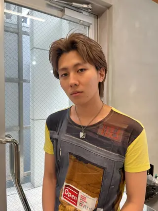 ショート カラー メンズ nico TOKYO Logic店所属・渋谷/メンズ 特化/MIZUKIのヘアスタイル