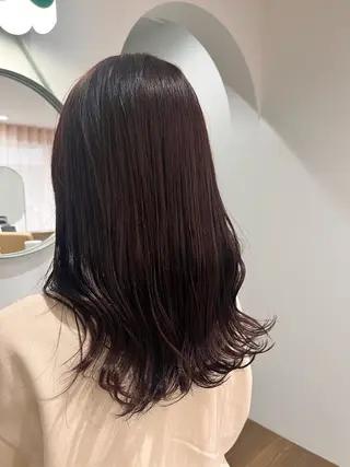 ロング カラー 武村美咲/ 暖色/艶カラーのヘアスタイル
