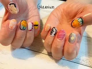 ネイル GéRanium Harukaのネイルデザイン