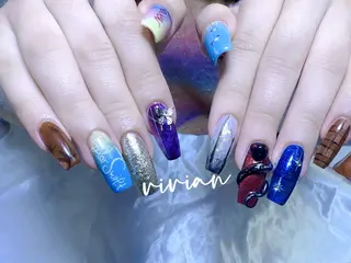 ネイル VIVIAN エイのネイルデザイン
