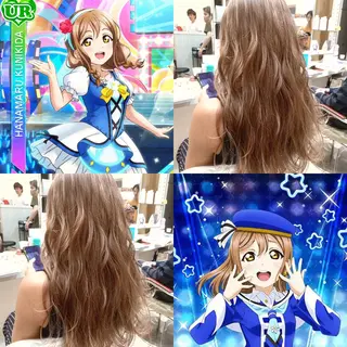 セミロング 学割 悟 韓国風艶髪縮毛矯正のヘアスタイル