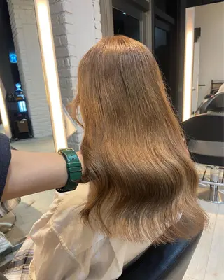 ロング カラー 鈴木直之/ハイトーン /ボブ/美髪矯正のヘアスタイル