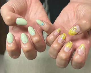 ネイル amo_nail 岡山市南区自宅ネイルのネイルデザイン