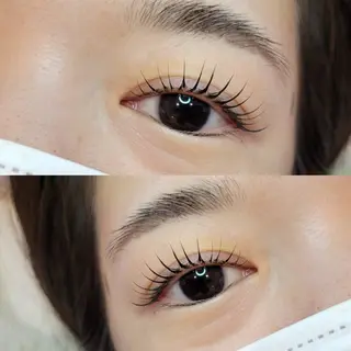 マツエク・マツパ 顔肌革命beauty&health所属・三ノ宮アイリスト 兼美容師ユナのマツエク・マツパデザイン