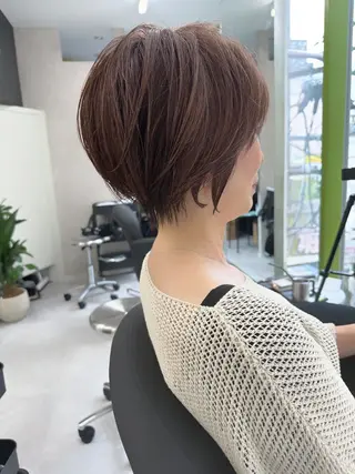 ショート 似合わせスタイル 岡田勇哉のヘアスタイル