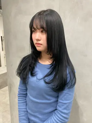 ロング カラー ウルフ🐺/ボブ ハイトーン🌈/増田のヘアスタイル