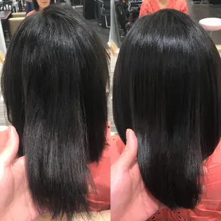 ミディアム 韓国ヘア×髪質改善 ⭐️谷遼平⭐️のヘアスタイル