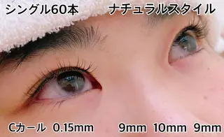 マツエク・マツパ eyelashsalon  Toe所属・Toe Hitomiのマツエク・マツパデザイン