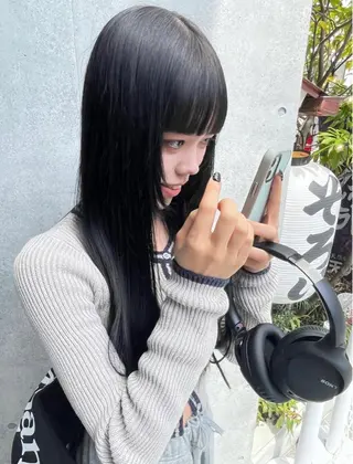 ロング カラー HAIR SALON M所属・🌈ハイライト🌈 メンズパーマアリサのヘアスタイル