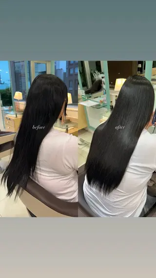 ロング 透明感カラー／ 艶髪／たなべだい🦖のヘアスタイル