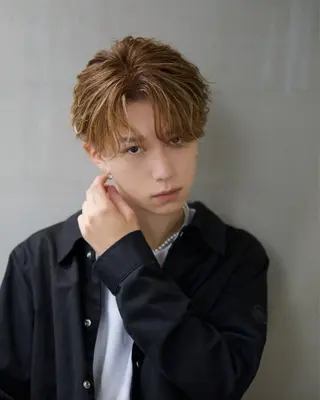 メンズ メンズ/心斎橋 /韓流/藤本理希のヘアスタイル