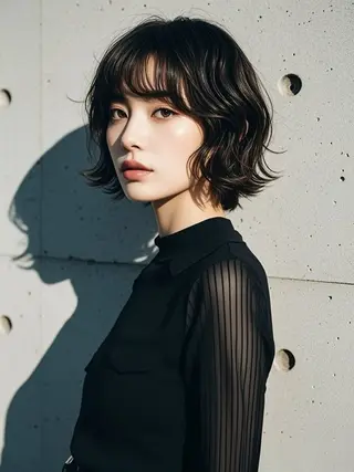 ショート ウルフカット 811 大阪梅田 ウルフのヘアスタイル