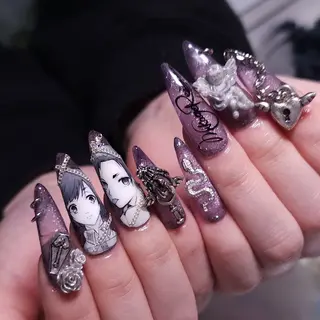 ネイル おで@ oderi_nailのネイルデザイン