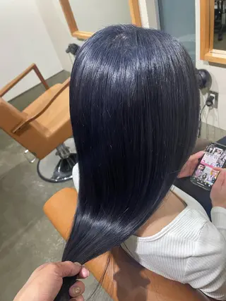 カラー まつやま さおりのヘアスタイル