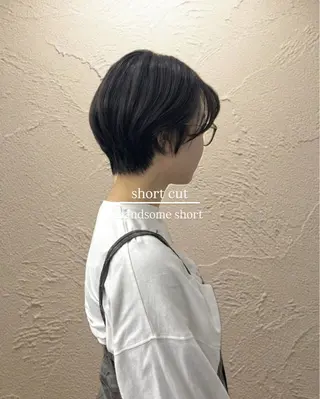 ショート 門崎未依/レイヤー/ メンズカット🪿🌼のヘアスタイル