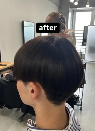 パーマ メンズ カズキ🌼曲がる縮毛 ／くせ毛パーマのヘアスタイル