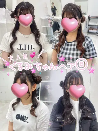 ヘアアレンジ 声優オタク美容師🎀 𝑹𝑰𝑵𝑶𝑵のヘアスタイル
