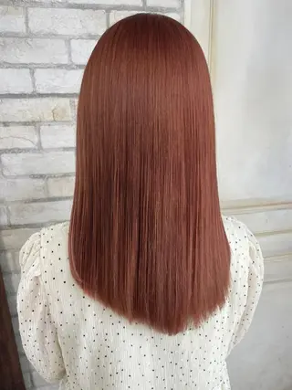 ミディアム カラー パーマ ヘアアレンジ ITbyALBUM 浦和店のヘアスタイル