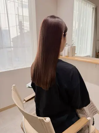 ロング カラー h a k u 大倉 卓人のヘアスタイル