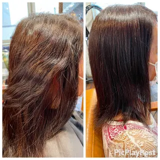 ミディアム 髪質改善Anella /美髪師/大島正和のヘアスタイル