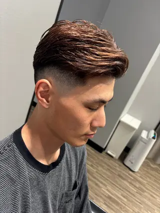 ショート メンズ Men's hair Libre Sunny所属・高橋 怜玖／仙台／八乙女のヘアスタイル