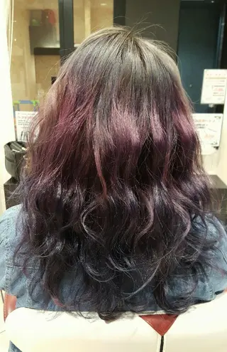 ミディアム カラー ヘアアレンジ 秋山 幸太のヘアスタイル