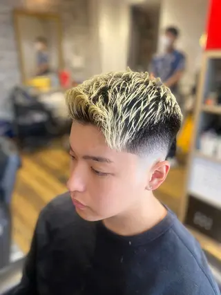 ショート パーマ メンズ grow hair works所属・🔥無料メンズカット /パーマ🔥奥山のヘアスタイル