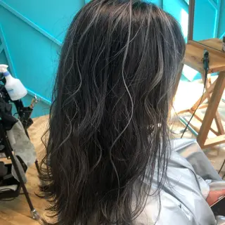 カラー 🌈艶カラー× メンズパーマ永埜🌈のヘアスタイル