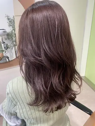 セミロング カラー NOA所属・NEW OPEN✂︎ スタイリスト 林風香のヘアスタイル