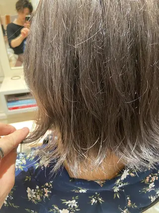 ミディアム カラー SALOWIN札幌大通り所属・札幌ブリーチカラー/ ダブルカラー/ドイのヘアスタイル