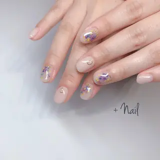 ネイル Aim* 深爪・自爪育成専門店のネイルデザイン