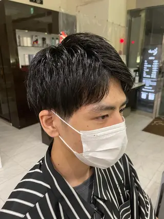 ショート ❄️メンズカット 落合諒❄️のヘアスタイル