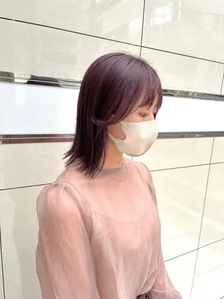 ミディアム くさかみさき🌼暖色 /耳つぼ/オタク🌼のヘアスタイル